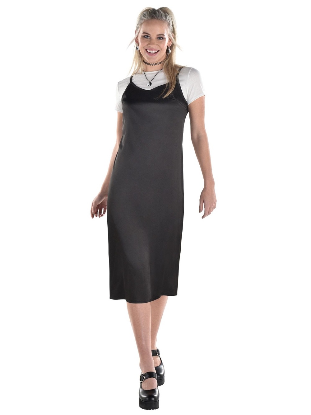 🎃 Suit Yourself Black Slip Dress - 2 for $15 NWT 🎃
